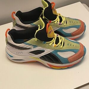 PUMA CELL SPEED MIX TRAINER SNEAKERS BOLD MULTICOLOR TONES SIZE 8.5374886–01